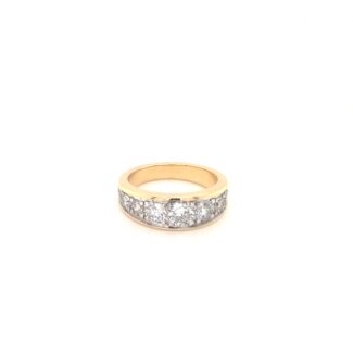 2.72ct Channel Set Diamond Wedding Band - 10k Yellow Gold (12g)
