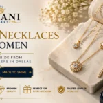 Elegant gold necklaces for women from Ramani Jewelers in Dallas