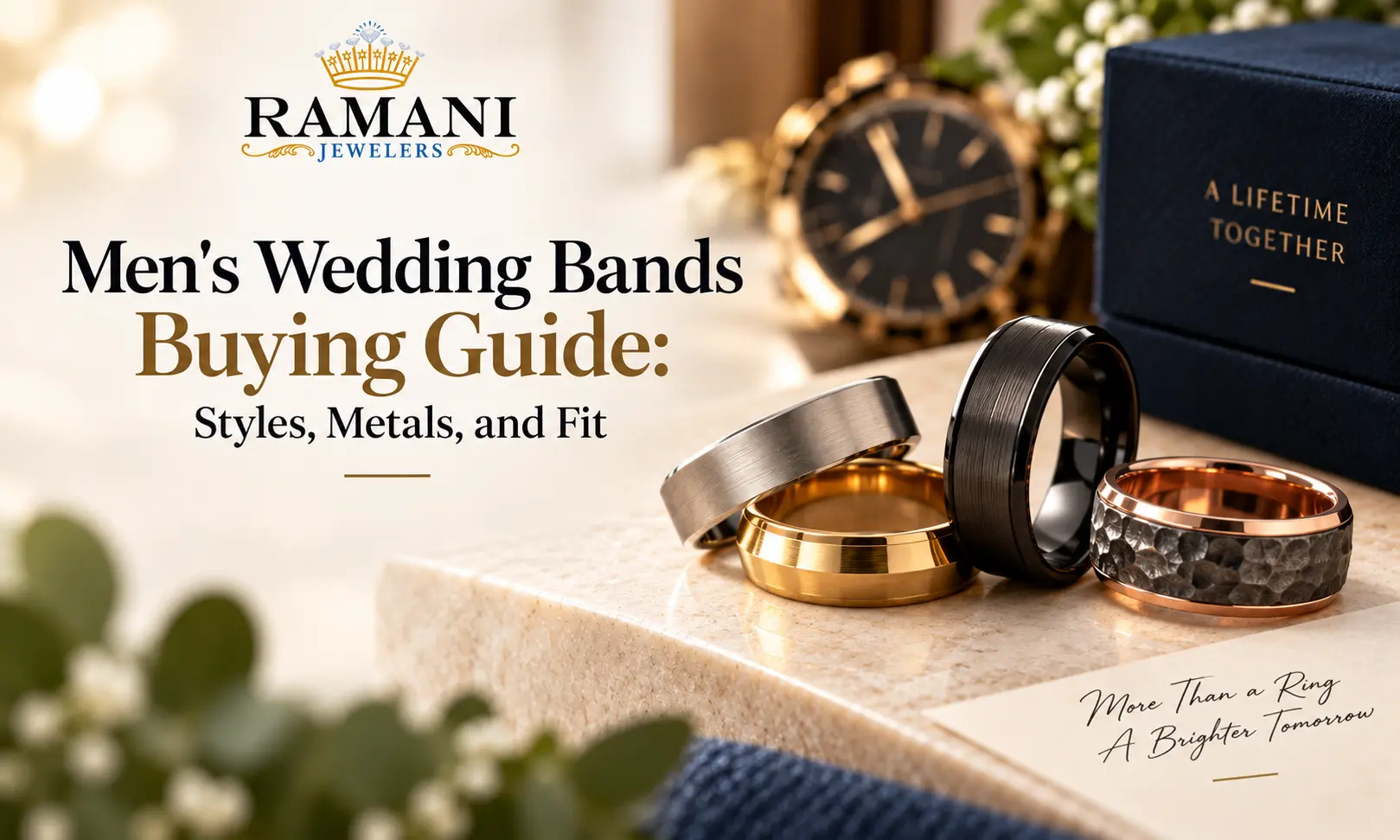 Men's Wedding Bands Buying Guide: Styles, Metals, and Fit